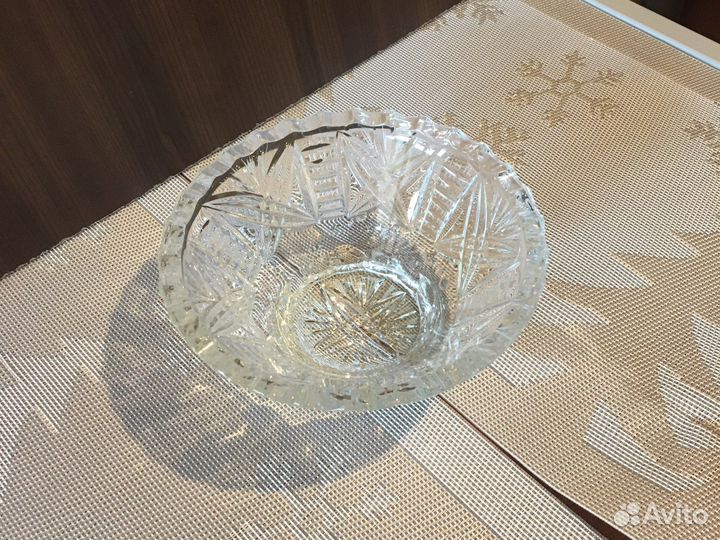 Хрустальная посуда СССР