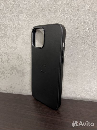 Чехол Apple Leather Case для iPhone 12 Pro Max