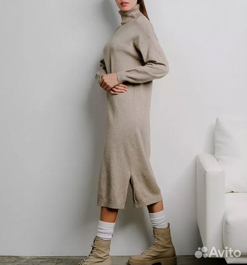 Платье трикотажное женское