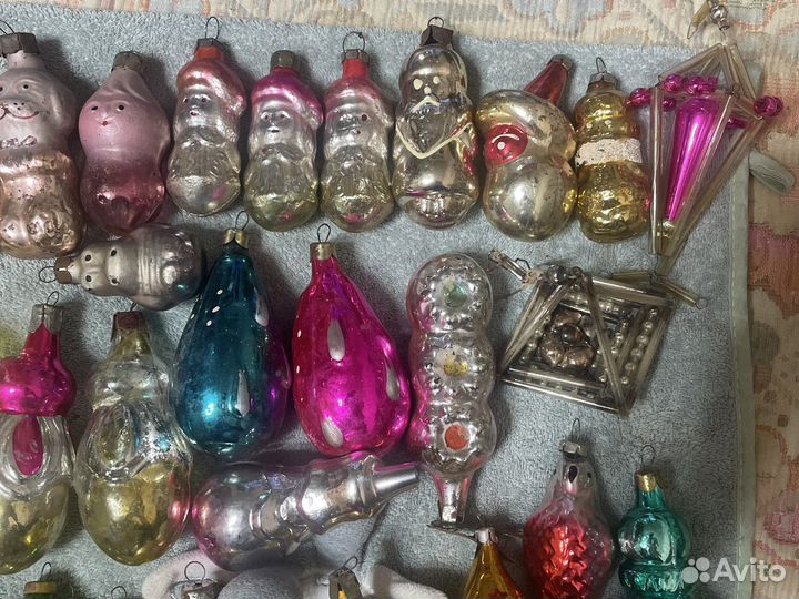 Елочные игрушки СССР