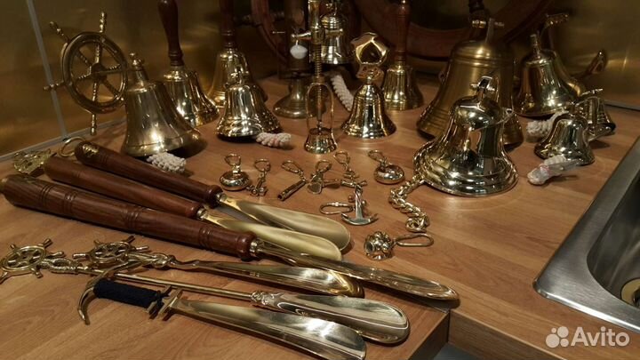 Рында штурвал вмф ложка в морском стиле