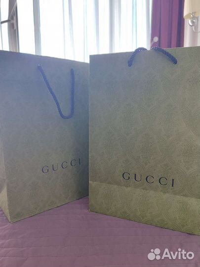 Брендовые пакеты Gucci