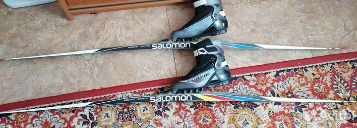Беговые лыжи Salomon Equipe 7+ ботинки