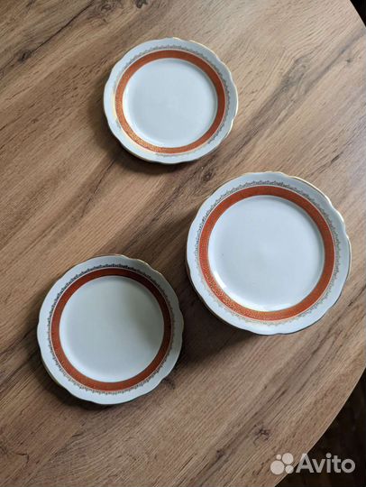Тарелки советские