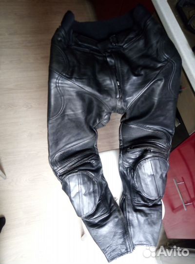 Кожаные мотоштаны