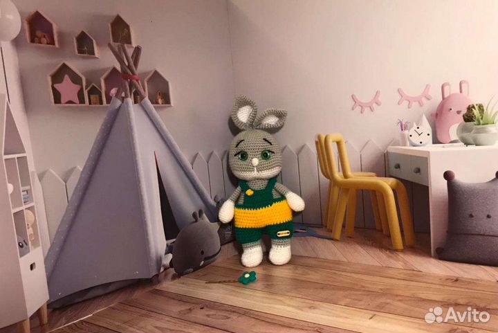 Зайка ручной работы