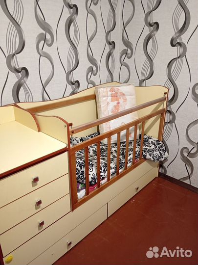 Детская кроватка трансформер