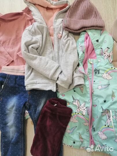Вещи пакетом для девочки 80-86 осень/весна