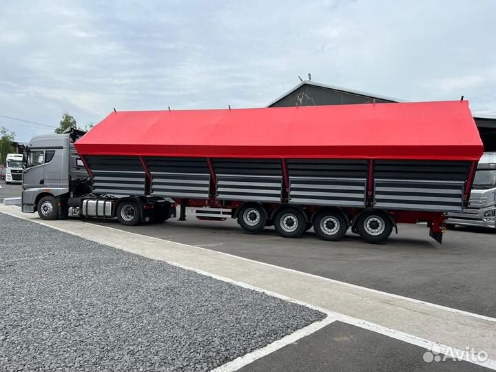 Полуприцеп зерновоз Тонар 9989 СПЛ65, 2023