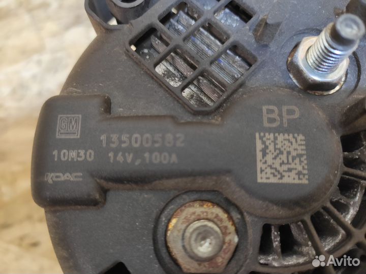 Генератор Opel Astra J a14xer