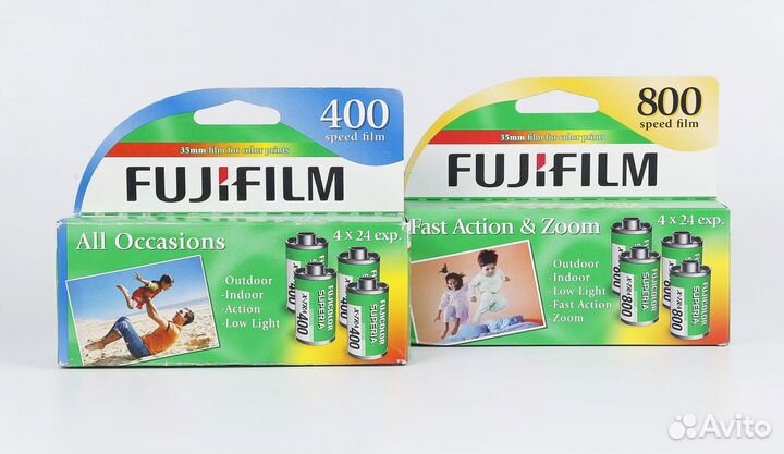 Фотоплёнка Fujicolor, Kodak, Ilford, Agfa, Konica