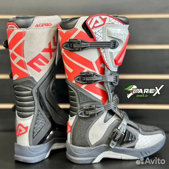 Мотоботы Acerbis x-team black/grey 41 размер