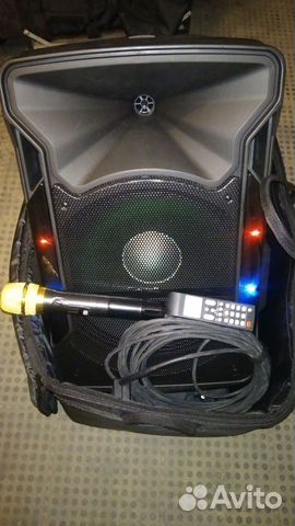 Колонка мобильная аккумуляторная