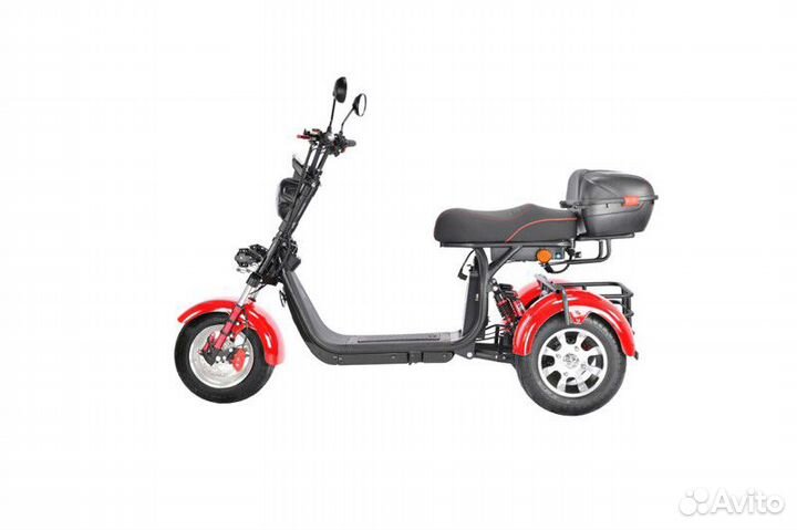 Электроскутер White Siberia Pro Trike 3000W