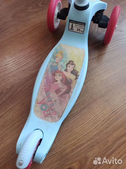 Самокат детский трехколесный бу