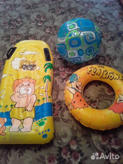 Надувной матрас.круг мячик детский