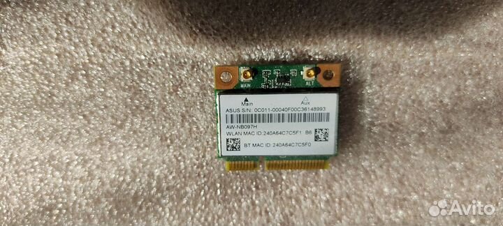 WiFi и Bluetooth модули для ноутбуков