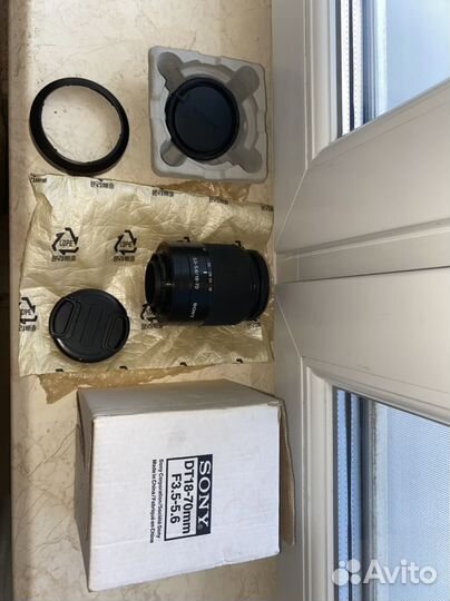 Объектив sony 55mm DT 18-70 F3,5-5,6