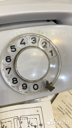Телефон СССР дисковый