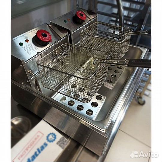 Фритюрница-чебуречница (12л) DF-82Ч Foodatlas