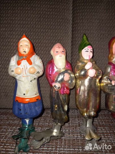 Елочные игрушки СССР