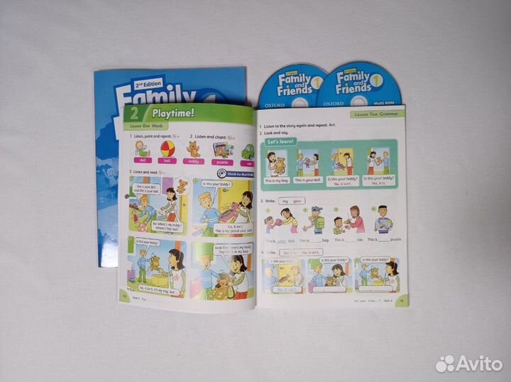 Family and friends 1/комплект (WB,CB,CD) новый