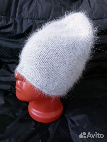 Шапка из пуха норки бини