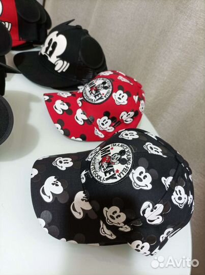 Бейсболка на мальчика Мики с прямым козырьком