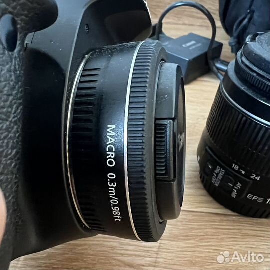 Фотоаппарат Canon 550d +2 объектива +оборудование