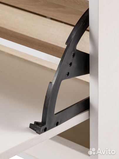 Обувница 2 для прихожей с ящиками высокая