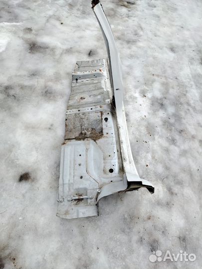 Порог с проемом Mitsubishi pajero sport 2