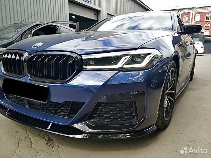 Сплиттер BMW G30 рестайлинг и дорестайлинг