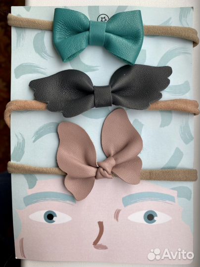 Бантики на повязке для девочки