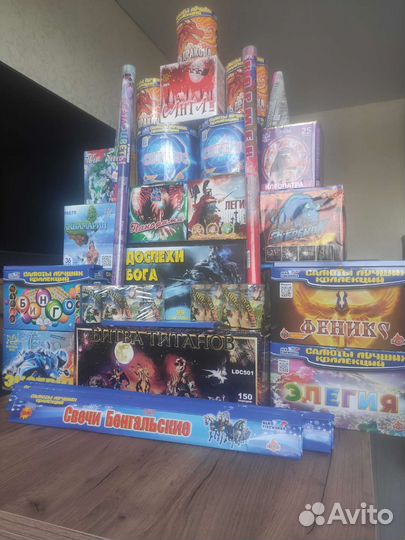 Салют, фейерверк