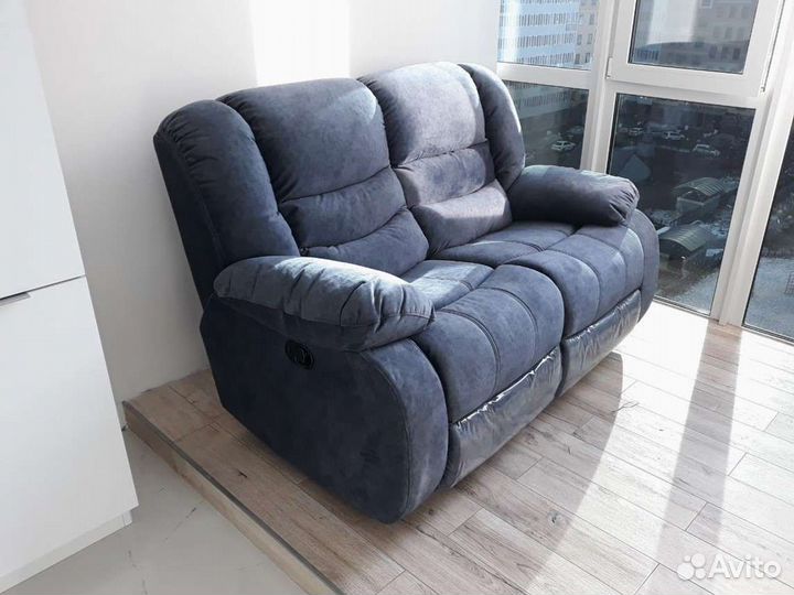 Диван Манчестер эк 2-х местный реклайнер электро