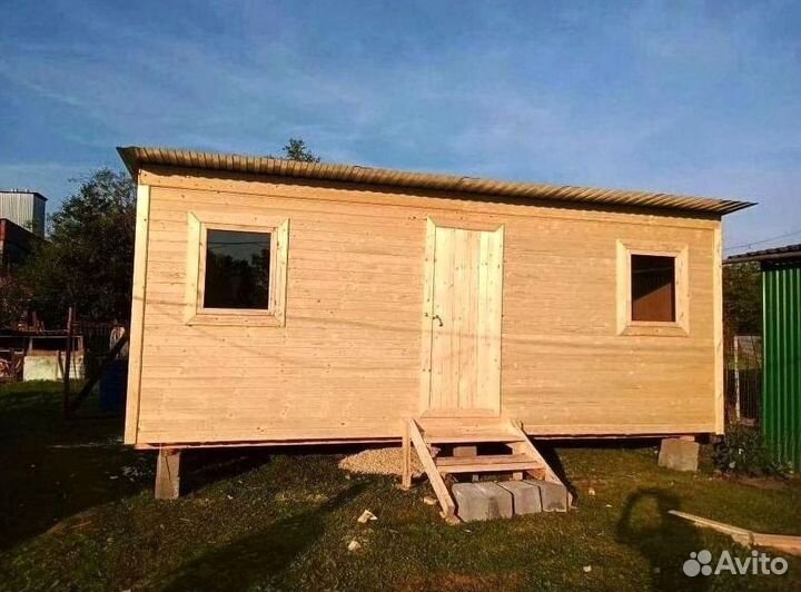 Утепленный вагончик бытовка