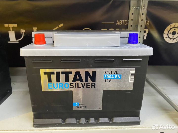 Аккумулятор Titan ES 61 прямой полярности