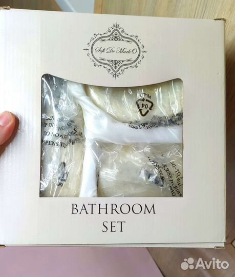 Набор для ванной комнаты декор дозатор