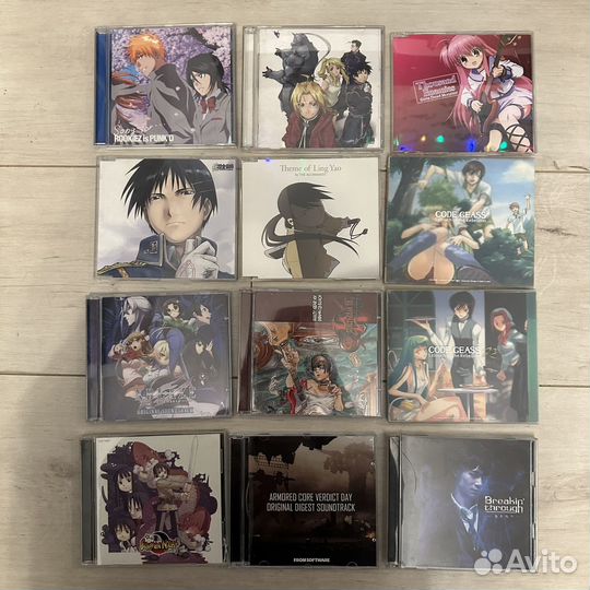 Саундтреки к играм и аниме на CD (лицензия Япония)