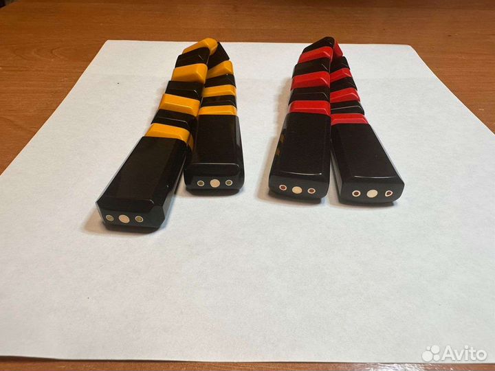 Чётки из эбонита и цветного бильярдного шара