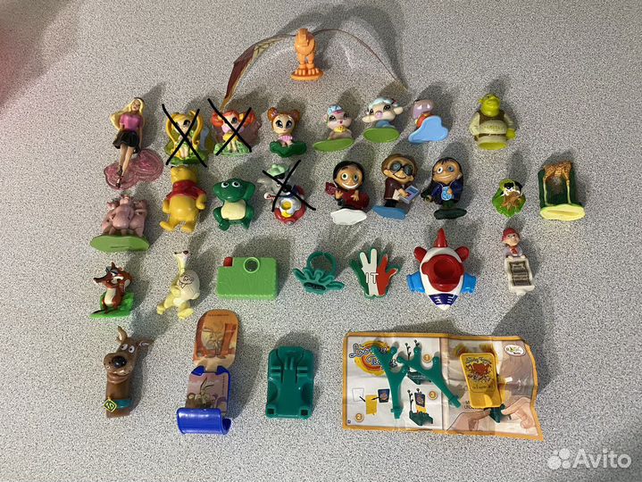 Игрушки из киндер сюрприза