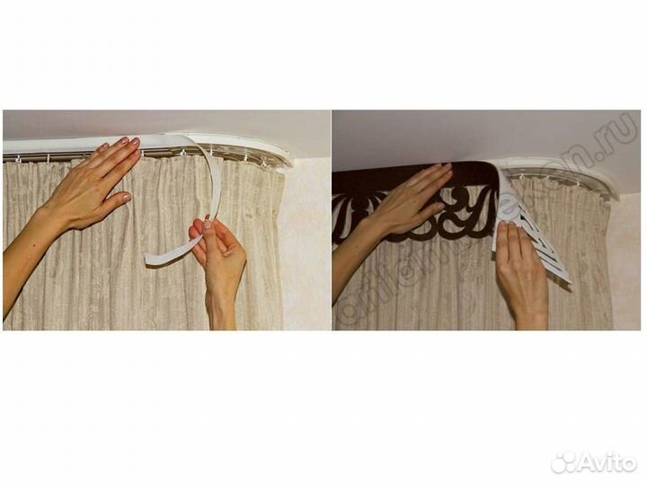 Карнизная планка для штор