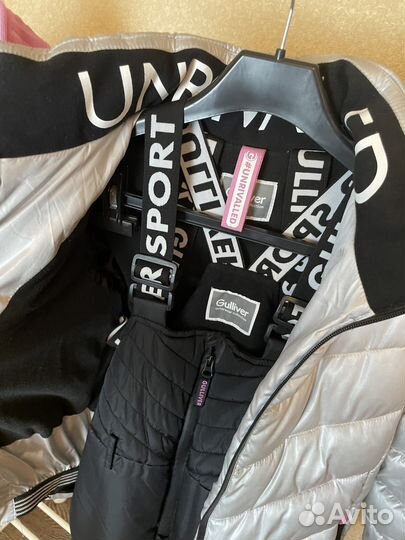 Зимний лыжный костюм на девочку