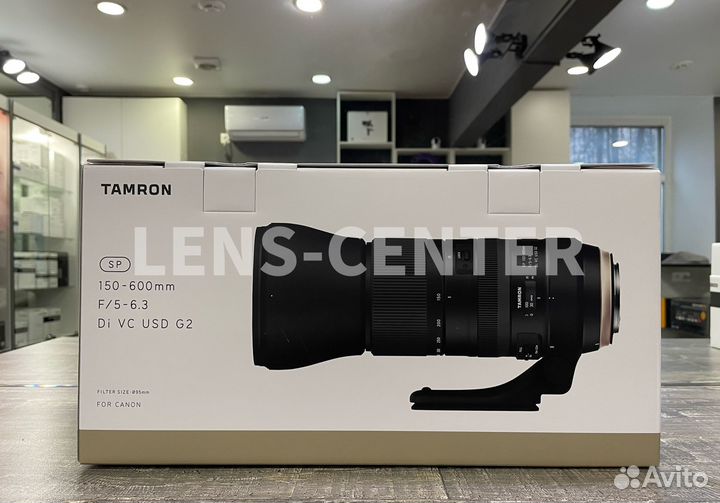 Новый Tamron 150-600mm f/5-6.3 Di VC USD G2 Canon