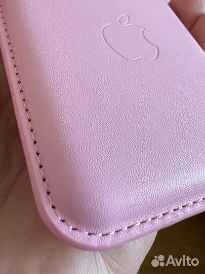 Чехол-бумажник с MagSafe кожа на iPhone новый