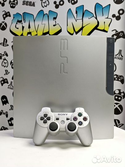 Sony PlayStation 3 Slim 320Gb LE Silver Б/У