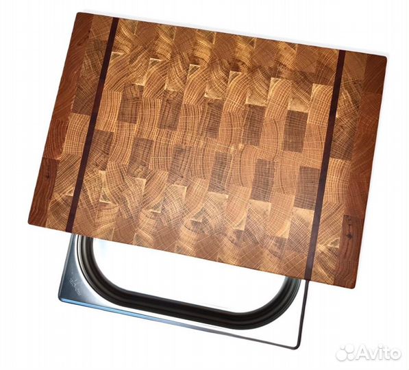 Доска разделочная с гастроемкостью 40х30х7см