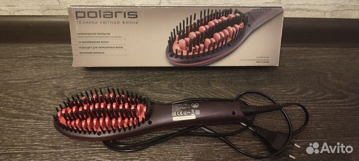 Расчёска-выпрямитель Polaris
