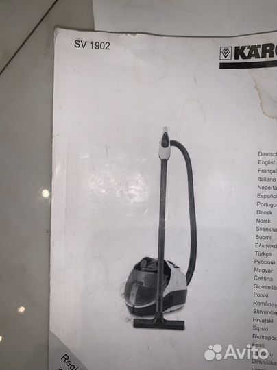Karcher моющий пылесос с парогенератором