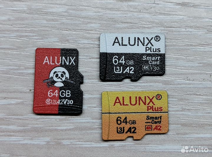 Карта памяти MicroSD U3 A2 V30 64gb